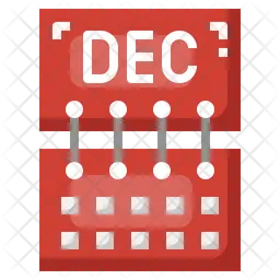 December Month  Icon