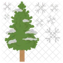 December Solstice Winter Icon