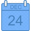 Decembre Jour Calendrier Icon