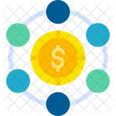 Decentralization Stablecoin Technology Icon