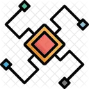 Decentralization Interaction Pattern Localization Icon