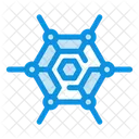 Decentralized Network Connection Icon