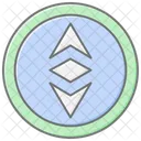 Decentralized Finance Lineal Color Icon Icon