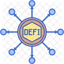 Decentralized Finance Defi  Icon