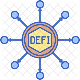 Decentralized Finance Defi  Icon