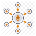 Decentralized finance defi  Icon