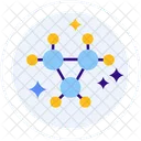 Decentralized Network Digital Icon