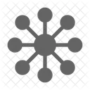 Decentralized Blockchain Cryptocurrency Icon