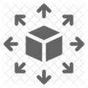 Decentralized Blockchain Cryptocurrency Icon