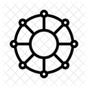 Decentralized Digital Network Icon