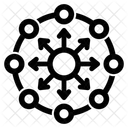 Decentralized Decentralized Blockchain Icon