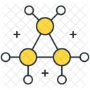 Decentralized Blockchain Network Icon