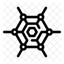 Decentralized Network Technology Icon