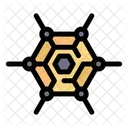 Decentralized Network Technology Icon