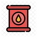 Dechets Huiles Usages Icône