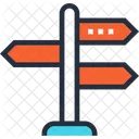 Decision Direction Guide Icon