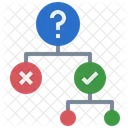 Decision Algorithm Method Icon