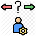 Decision Behavior Confused Icon