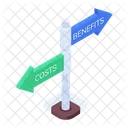 Decision Board Direction Board Decision Making Icon