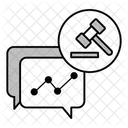 Decision Chat Judgment Discussion Decision Making Communication Icon