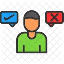 Decision Maker Analytics Data 아이콘