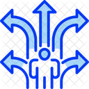 Decision Direction Choice Icon