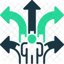Decision Direction Choice Icon