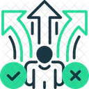 Decision Direction Choice Icon