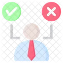 Decision Making Director Manager Icon