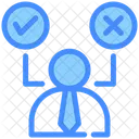 Decision Making Director Manager Icon