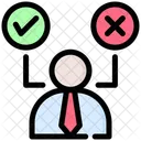 Decision Making Director Manager Icon