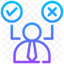 Decision Making Director Manager Icon