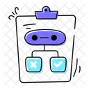 Decision Making Decision Tree Project Plan Icon