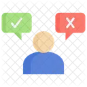 Decision Making Yes Or No Yes No Icon