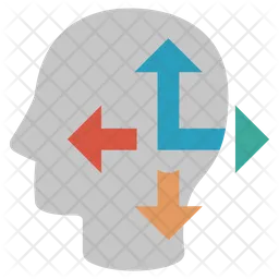 Decision Making Mind  Icon