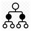 Decision Tree Classification Ai Decision Making Icon