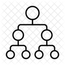 Decision Tree Classification Ai Decision Making Icon