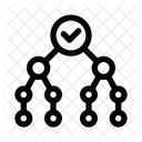 Decision Workflow Workflow Diagram Process Branching Icon