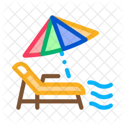 Deck Chair  Icon