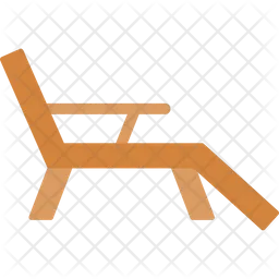Deck chair  Icon
