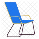 Deck chair picnic  Icône