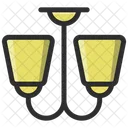 Deckenlampe  Symbol