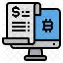 Criptomoneda Bitcoin Dinero Icono