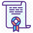 Declaration Document Seal Icon