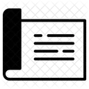 Declaration Scroll  Icon