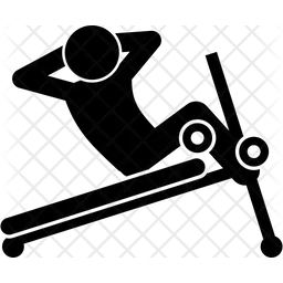 Declinar girar sentarse  Icono