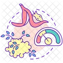Decline in organic matter Icon