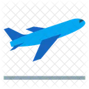 Decollo dell'aereo  Icon