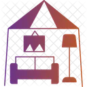 Decoração de casa  Ícone