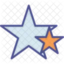 Estrela De Decoracao Favorita Cinco Ponteiros Icon